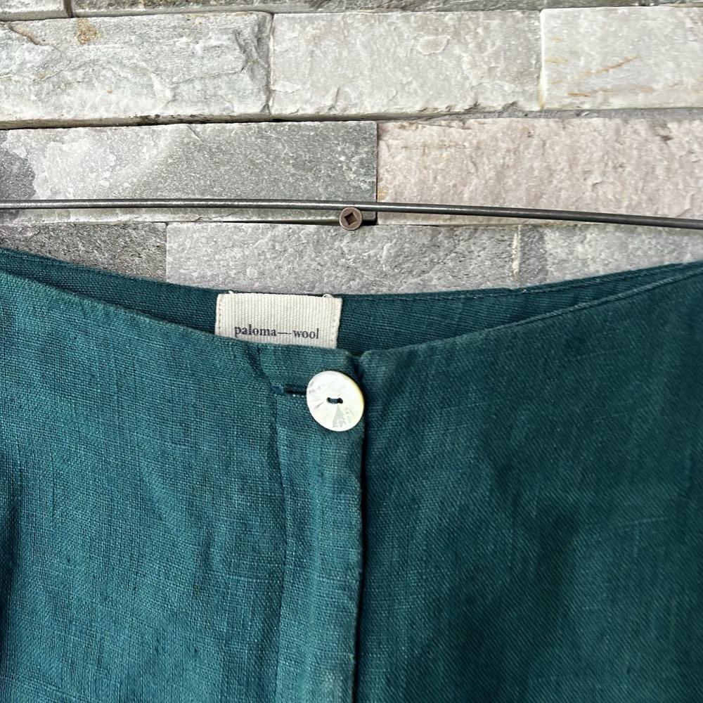 Paloma Wool Greed Linen Set Top And Skirt Size 34 And 36 - Picture 3 of 12